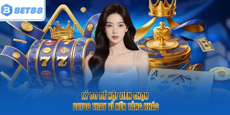 Lý do để hội viên chọn BET88 thay vì nền tảng khác