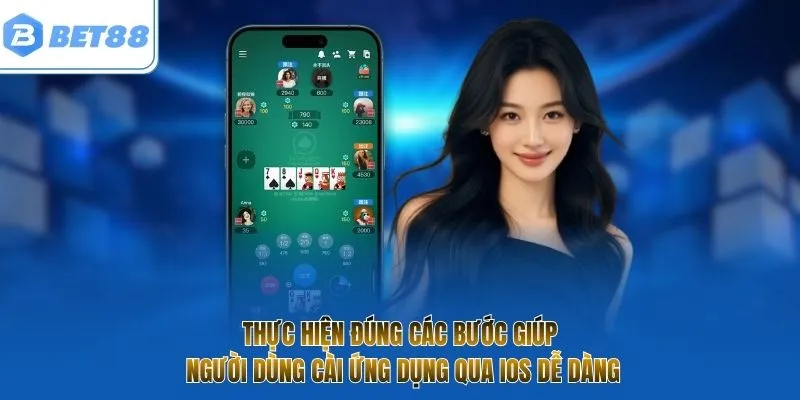 Thực hiện đúng các bước giúp người dùng cài ứng dụng qua iOS dễ dàng