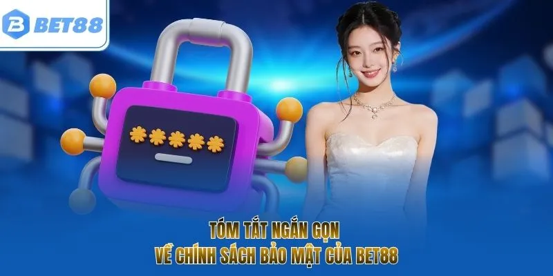 Tóm tắt ngắn gọn về chính sách bảo mật của BET88